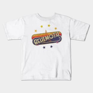 ElaCuteOfficeGirl Vintage Behemoth Kids T-Shirt